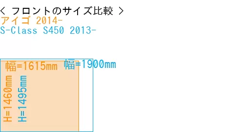 #アイゴ 2014- + S-Class S450 2013-